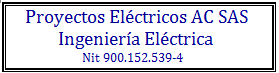 Logo de Proyectos Electricos AC S.A.S